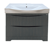 Купить тумба элвис-105 2 ящика венге + рак. элвис, misty. в Иваново магазин сантехники Суперстрой