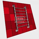 Купить водяной полотенцесушитель лесенка bubble2  50*50 к3 хром, двин. в Иваново магазин сантехники Суперстрой