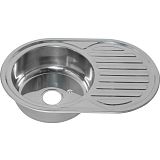 Купить мойка врезная 77*50 (0,8мм) универсальная, melana. в Иваново магазин сантехники Суперстрой