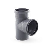 Купить тройник пвх 110*110*90 в Иваново магазин сантехники Суперстрой