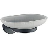 Купить мыльница стекло матовое черный d220111, d-lin. в Иваново магазин сантехники Суперстрой