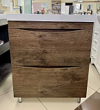 Купить тумба урсула -80 темная акация+раковина слим,stella polar. в Иваново магазин сантехники Суперстрой