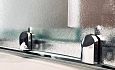 Купить душевая кабина royal bath rb 90hk7-wc-ch,90*90*217,нп мс,белая задняя стенка, гидромассаж в Иваново магазин сантехники Суперстрой