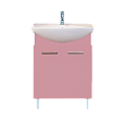 Купить тумба джулия - 65  розовая,misty. в Иваново магазин сантехники Суперстрой