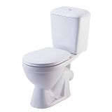 Купить компакт-унитаз валдай белый, rosa. в Иваново магазин сантехники Суперстрой