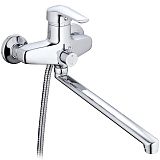 Купить смеситель для ванны с душем lwz7-a182, g-lauf. в Иваново магазин сантехники Суперстрой