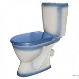 Купить компакт-унитаз комфорт синий, rosa. в Иваново магазин сантехники Суперстрой