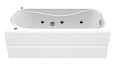 Купить ванна акриловая стайл 1600*700 с гидромассажем, bas. в Иваново магазин сантехники Суперстрой