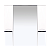 Купить зеркало-шкаф жасмин -105(свет) белая эмаль,misty. в Иваново магазин сантехники Суперстрой