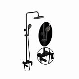 Купить душевая система, черная а2482-7,fashum. в Иваново магазин сантехники Суперстрой