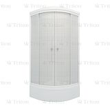 Купить душевая кабина лен в 90*90,сп,бел, тритон. в Иваново магазин сантехники Суперстрой