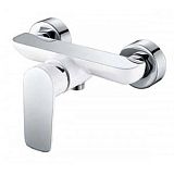 Купить смеситель для душевой кабины  atrio 60077 chrome/white,kaiser в Иваново магазин сантехники Суперстрой