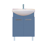 Купить тумба джулия - 65  синий металлик,misty. в Иваново магазин сантехники Суперстрой