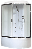 Купить душевая кабина royal rb 8120bk2-м-ch,l вп,мс,акриловые задние стенки,гидромассаж в Иваново магазин сантехники Суперстрой