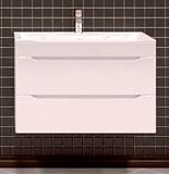 Купить тумба рианна-70 подвесная 2ящ белая+ раковина комфорт, stella polar. в Иваново магазин сантехники Суперстрой