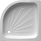 Купить поддон стальной эмаль 80х80х16 полукруглый, maroni. в Иваново магазин сантехники Суперстрой