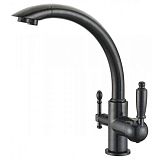 Купить смеситель для кухни под фильтр vincent 31244-5 black pearl,kaiser в Иваново магазин сантехники Суперстрой