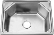 Купить мойка врезная 60*45 (0,8 мм) сатин, melana. в Иваново магазин сантехники Суперстрой