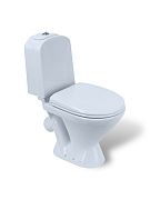 Купить компакт-унитаз classic белый с мультилифтом, sanita luxe. в Иваново магазин сантехники Суперстрой