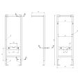 Купить комплект delfi подвесной с сидением дюропласт lift+инсталляция vector с кнопкой movi-хром матовый,cersanit в Иваново магазин сантехники Суперстрой