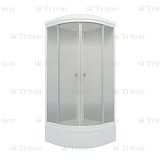 Купить душевая кабина лайт в 90*90,сп,градиент,бел, тритон. в Иваново магазин сантехники Суперстрой