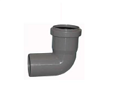 Купить отвод пвх 40*90, россия. в Иваново магазин сантехники Суперстрой