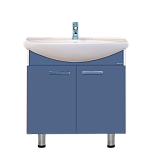 Купить тумба джулия - 85 синяя,misty. в Иваново магазин сантехники Суперстрой