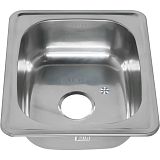 Купить мойка врезная 48*42 (0,8 мм) универсальная, melana. в Иваново магазин сантехники Суперстрой