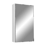 Купить зеркало-шкаф альда-40 белый,stella polar. в Иваново магазин сантехники Суперстрой