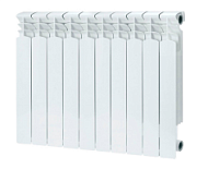 Купить радиатор биметаллический тм в500 11 сек, remsan master в Иваново магазин сантехники Суперстрой