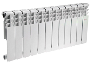 Купить радиатор биметаллический в350 12 сек, remsan в Иваново магазин сантехники Суперстрой