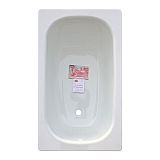 Купить ванна стальная antika (1,5мм) 120*70*40 с рантом (с опорой), белая орхидея, виз. в Иваново магазин сантехники Суперстрой