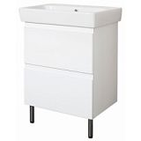 Купить тумба нео-60 2 ящ, интеграл +рак. нео-60, aqualine. в Иваново магазин сантехники Суперстрой