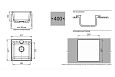 Купить мойка кухонная керамогранит practic gf-p420 (бежевая 328),granfest. в Иваново магазин сантехники Суперстрой