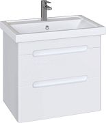 Купить тумба адель-60 подвесная + умывальник фостер -60, sanstar. в Иваново магазин сантехники Суперстрой