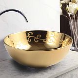 Купить раковина mln-t4005-g25(золото),melana. в Иваново магазин сантехники Суперстрой