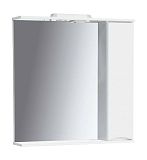 Купить зеркальный шкаф smile 80 п, 1/дв, белый, sanstar в Иваново магазин сантехники Суперстрой