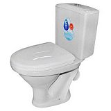 Купить компакт-унитаз вест белый крап, santeri. в Иваново магазин сантехники Суперстрой