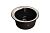 Купить мойка кухонная керамогранит rondo gf-r450 (черная),granfest. в Иваново магазин сантехники Суперстрой
