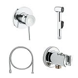 Купить гигиенический душ grohe bauclassic 124434 (комплект) в Иваново магазин сантехники Суперстрой