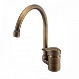 Купить смеситель для кухни  athlete 19044-an античная бронза,kaiser в Иваново магазин сантехники Суперстрой