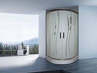 Купить душевая кабина 100*100 ng-1702-01 н/п ,мс,гидромассаж,niagara в Иваново магазин сантехники Суперстрой