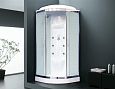 Купить душевая кабина royal bath rb 90hk7-wc-ch,90*90*217,нп мс,белая задняя стенка, гидромассаж в Иваново магазин сантехники Суперстрой