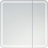 Купить зеркало-шкаф алабама 80/с, белый, led, stella polar. в Иваново магазин сантехники Суперстрой