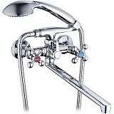 Купить смеситель для ванны с душем qml7-b827,g-lauf. в Иваново магазин сантехники Суперстрой