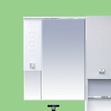 Купить зеркало-шкаф эллада-75 лев. свет misty. в Иваново магазин сантехники Суперстрой