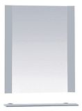 Купить зеркало жасмин - 60 белое с полочкой,misty. в Иваново магазин сантехники Суперстрой