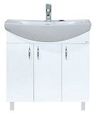 Купить тумба балтика - 80 прямая, белая,misty. в Иваново магазин сантехники Суперстрой