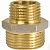 Купить ниппель  латунь 1/2 * 1,китай в Иваново магазин сантехники Суперстрой