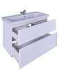 Купить тумба велья-100 подвесная + ум фостер-100,sanstar в Иваново магазин сантехники Суперстрой